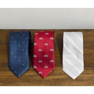 Lot of 3 - Indochino, Sprezza, An Ivy, 100% Polyester, Slim Men's Ties